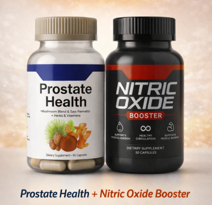 COMBO PROSTATE HEALTH + NITRIC OXIDE
