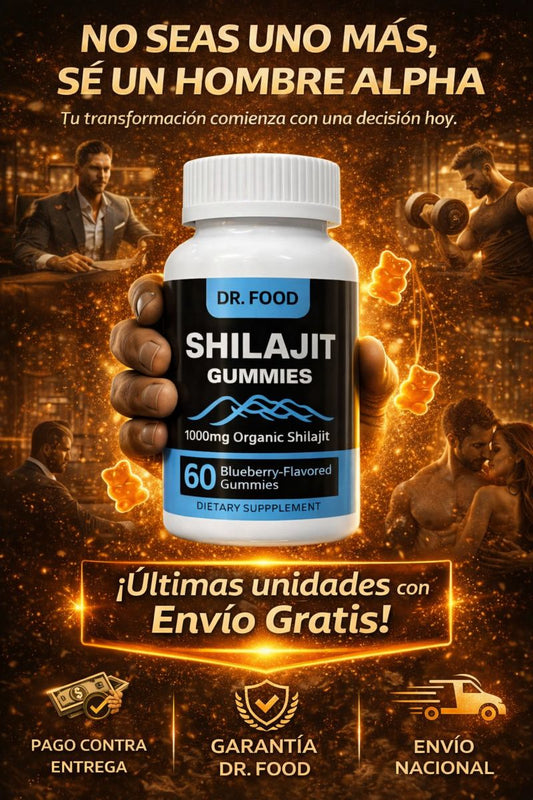 GOMITAS DE SHILAJIT - DR FOOD